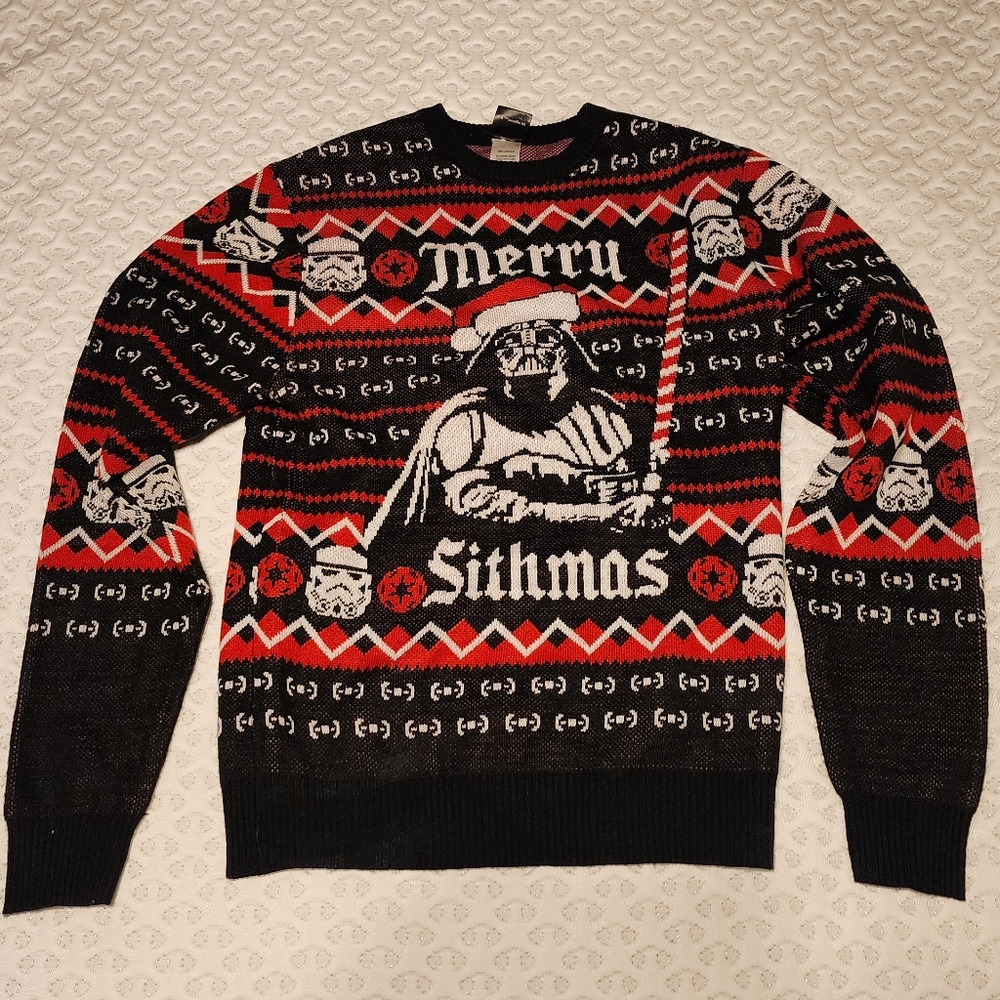 Star Wars Ugly Christmas Sweater "Merry Sithmas"